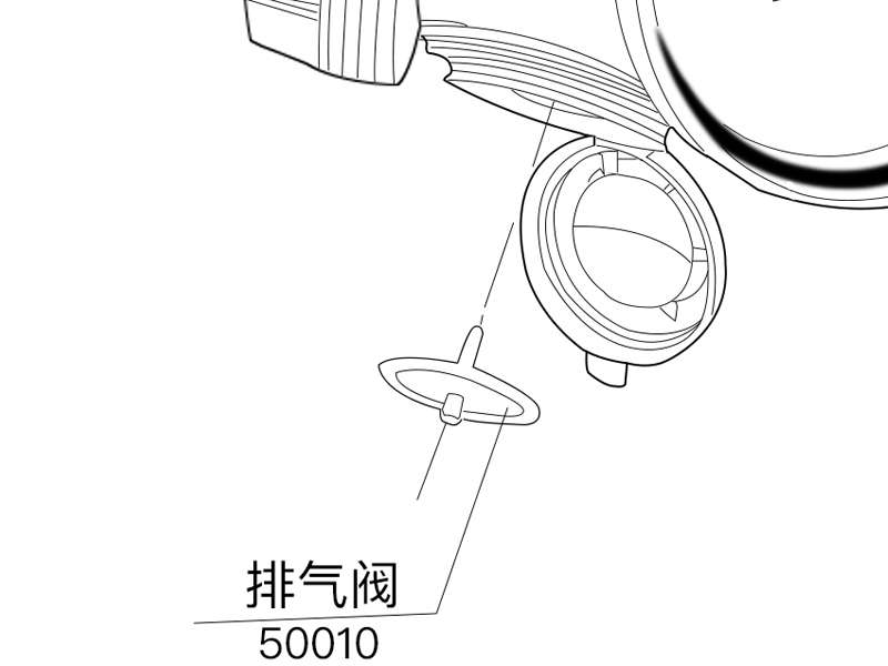 日本原裝重松制作所排氣閥50010(圖2)